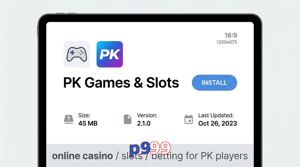 Game list for P999 gameapk section